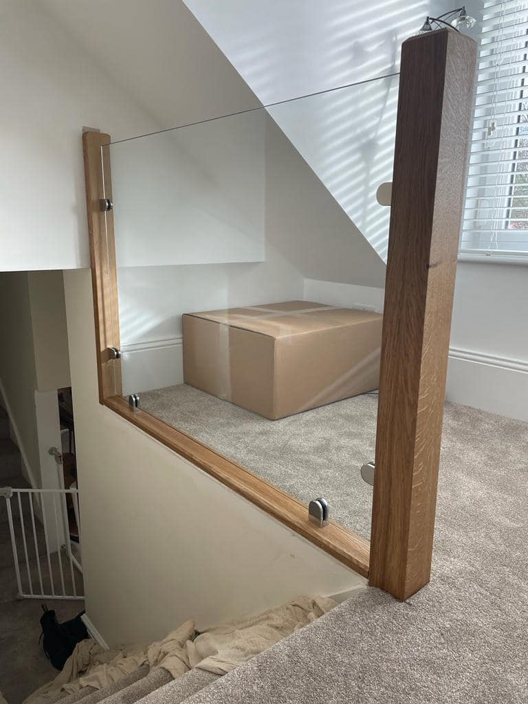 Bespoke exterior glass panels